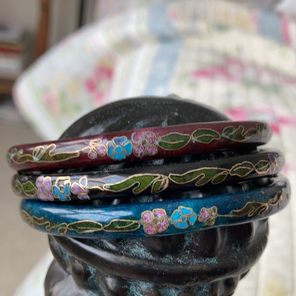 Cloisonné bracelets - Picture 5 of 6